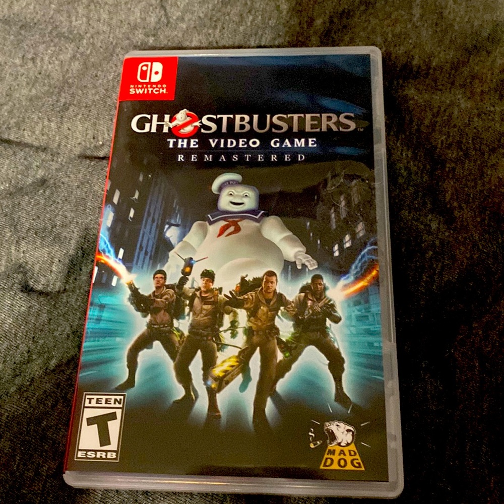 Nintendo switch ghostbusters the video game remastered